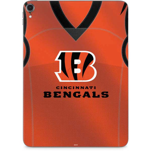 NFL Cincinnati Bengals Team Jersey Apple iPad Pro Skin