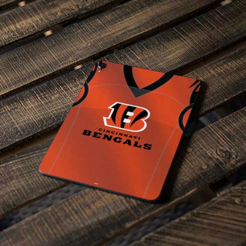 NFL Cincinnati Bengals Team Jersey Apple iPad Pro Skin