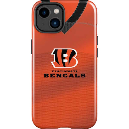 NFL Cincinnati Bengals Team Jersey iPhone 15 Impact Case
