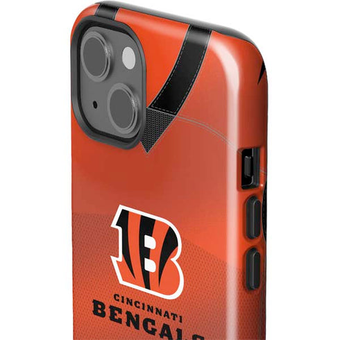 NFL Cincinnati Bengals Team Jersey iPhone 15 Impact Case