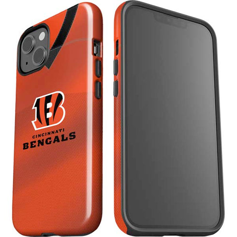 NFL Cincinnati Bengals Team Jersey iPhone 15 Impact Case