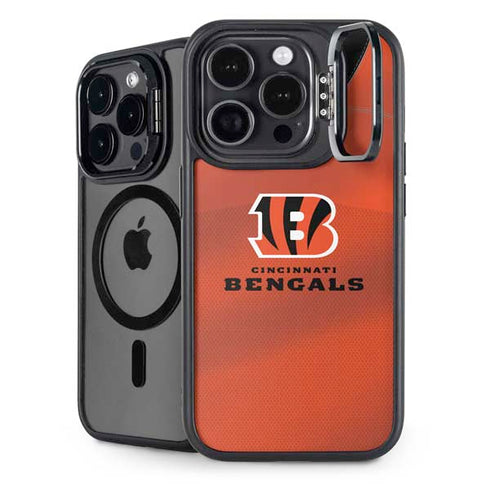 NFL Cincinnati Bengals Team Jersey iPhone 15 Pro Max Kickstand Case