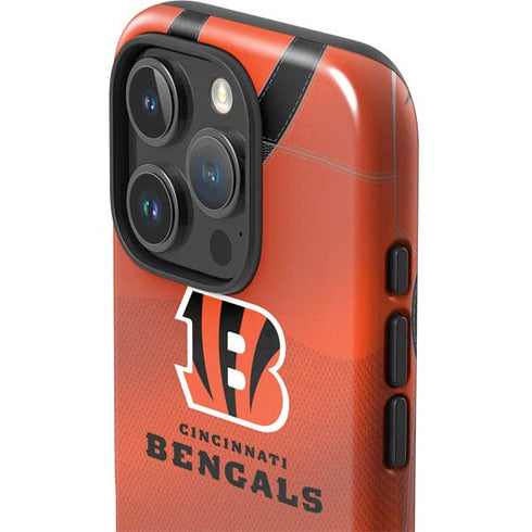 NFL Cincinnati Bengals Team Jersey iPhone 16 Pro Impact Case