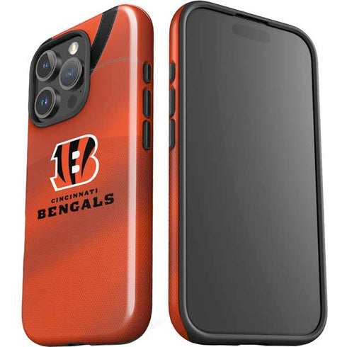 NFL Cincinnati Bengals Team Jersey iPhone 16 Pro Impact Case