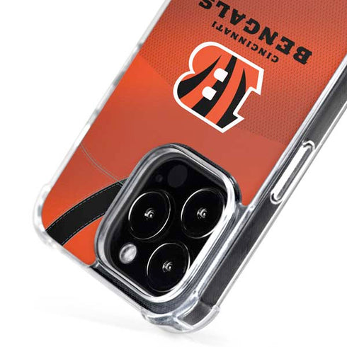 NFL Cincinnati Bengals Team Jersey iPhone 16 Pro Max MagSafe Case