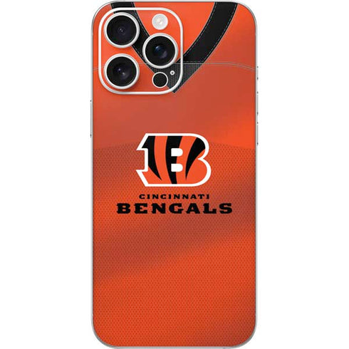 NFL Cincinnati Bengals Team Jersey iPhone 16 Pro Max Skin