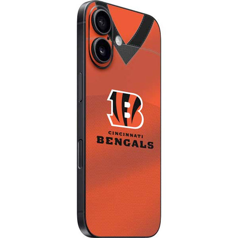 NFL Cincinnati Bengals Team Jersey iPhone 16 Skin