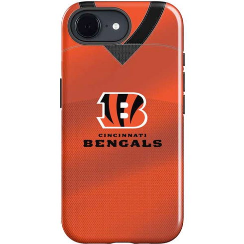 NFL Cincinnati Bengals Team Jersey iPhone 16e Impact Case