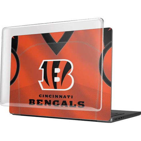 NFL Cincinnati Bengals Team Jersey MacBook Pro 14in (2021-24) Case plus Skin