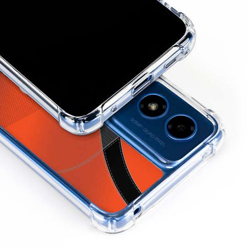 NFL Cincinnati Bengals Team Jersey Moto G 5G (2024) Clear Case