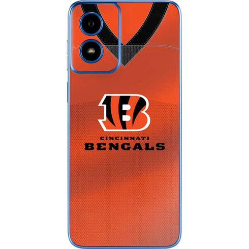 NFL Cincinnati Bengals Team Jersey Moto G Play 4G (2024) Skin