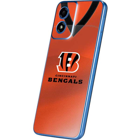 NFL Cincinnati Bengals Team Jersey Moto G Play 4G (2024) Skin
