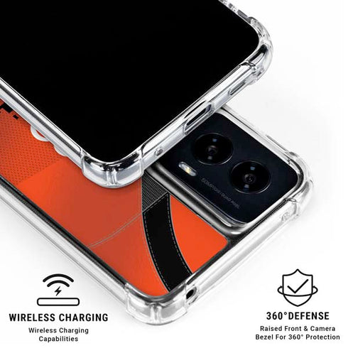 NFL Cincinnati Bengals Team Jersey Moto G Power 5G (2024) Clear Case