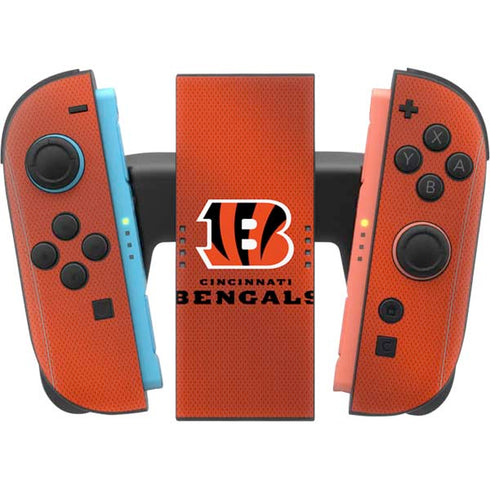 NFL Cincinnati Bengals Team Jersey Nintendo Switch 2 (2025) Joy-Con Controller Skin