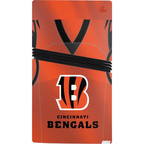 NFL Cincinnati Bengals Team Jersey PS5 Pro Bundle Skin