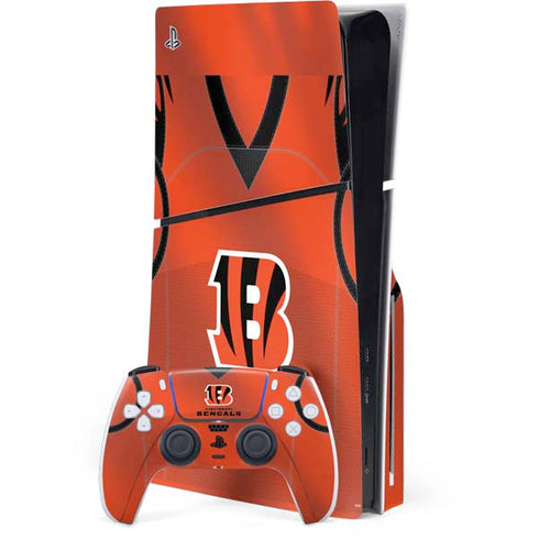 NFL Cincinnati Bengals Team Jersey PlayStation PS5 Skins