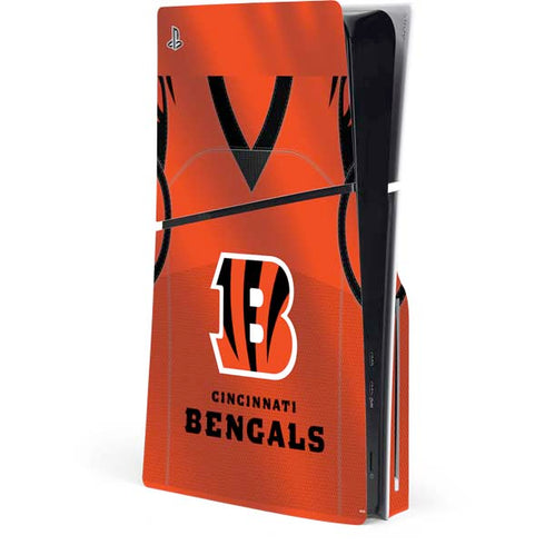 NFL Cincinnati Bengals Team Jersey PlayStation PS5 Skins