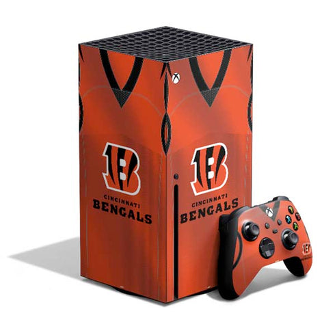 NFL Cincinnati Bengals Team Jersey Xbox Series X Bundle Skin