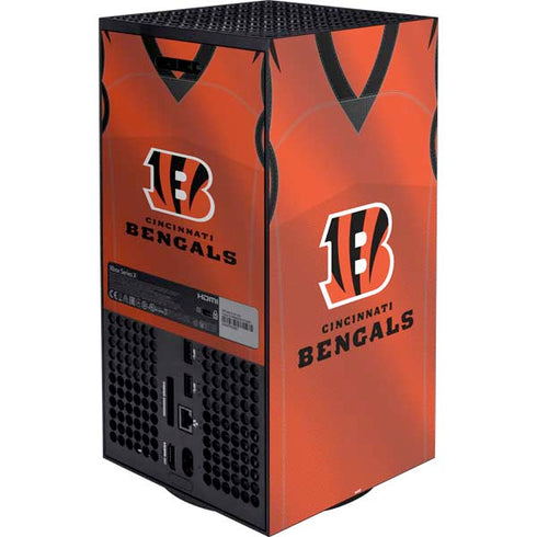 NFL Cincinnati Bengals Team Jersey XBox Series X Digital Edition Bundle Skin