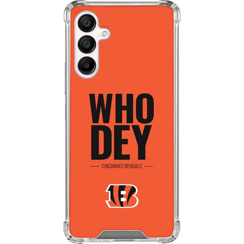 NFL Cincinnati Bengals Team Motto Galaxy A16 5G Clear Case