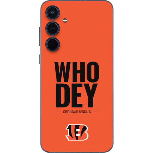 NFL Cincinnati Bengals Team Motto Galaxy A55 5G Skin