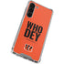 NFL Cincinnati Bengals Team Motto Galaxy S24 FE Clear Case