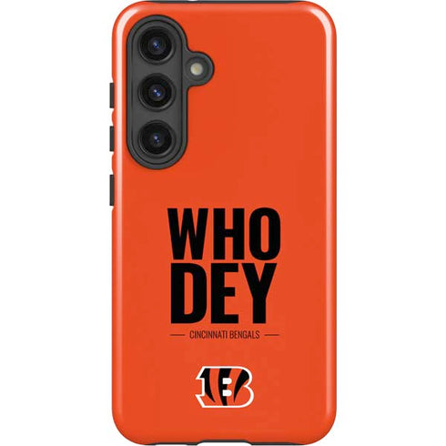 NFL Cincinnati Bengals Team Motto Galaxy S25 Impact Case