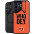 NFL Cincinnati Bengals Team Motto Galaxy S25 Plus Kickstand Case