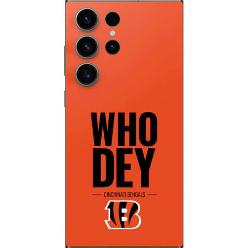 NFL Cincinnati Bengals Team Motto Galaxy S24 Ultra Skin