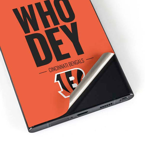 NFL Cincinnati Bengals Team Motto Galaxy S24 Ultra Skin