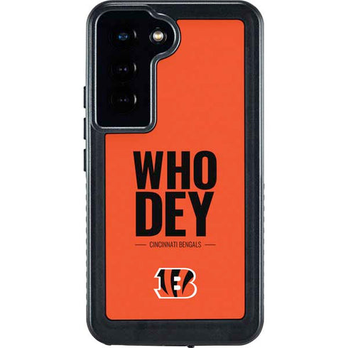 NFL Cincinnati Bengals Team Motto Galaxy S24 Waterproof Case