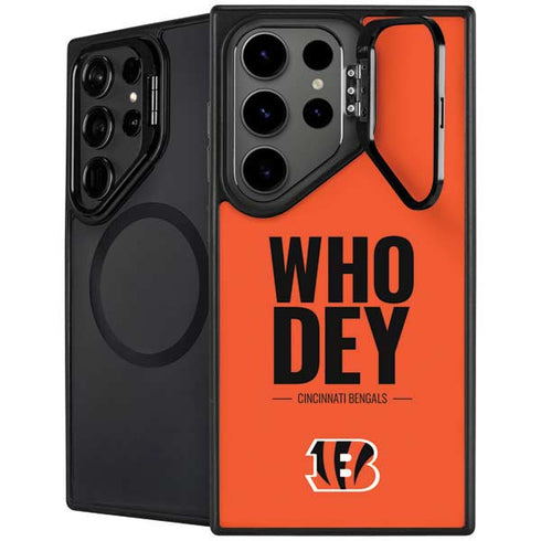 NFL Cincinnati Bengals Team Motto Galaxy S26 Ultra Kickstand Case