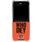 NFL Cincinnati Bengals Team Motto Galaxy Z Flip6 Clear Case