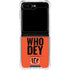 NFL Cincinnati Bengals Team Motto Galaxy Z Flip6 Clear Case
