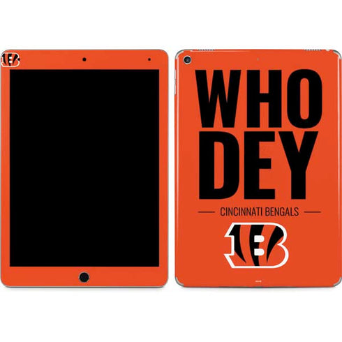 NFL Cincinnati Bengals Team Motto iPad Skins