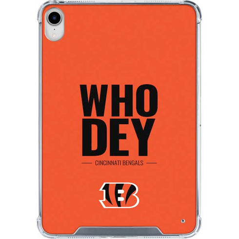 NFL Cincinnati Bengals Team Motto iPad 11th Gen (2025) Clear Case