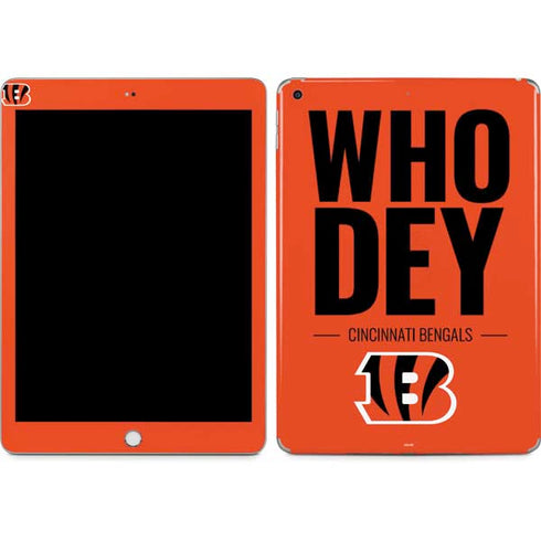 NFL Cincinnati Bengals Team Motto Apple iPad Skin