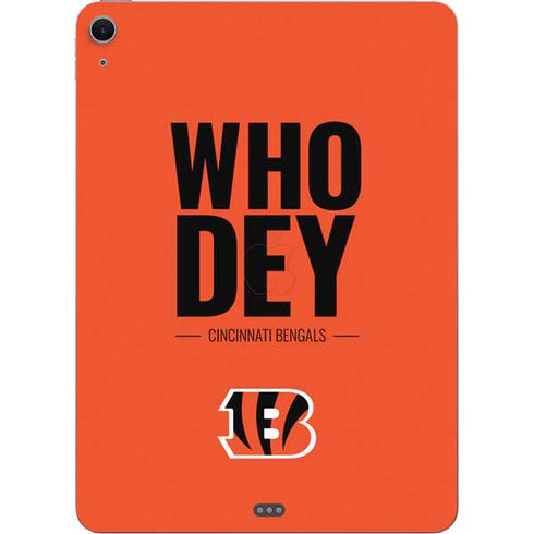 NFL Cincinnati Bengals Team Motto Apple iPad Air Skin