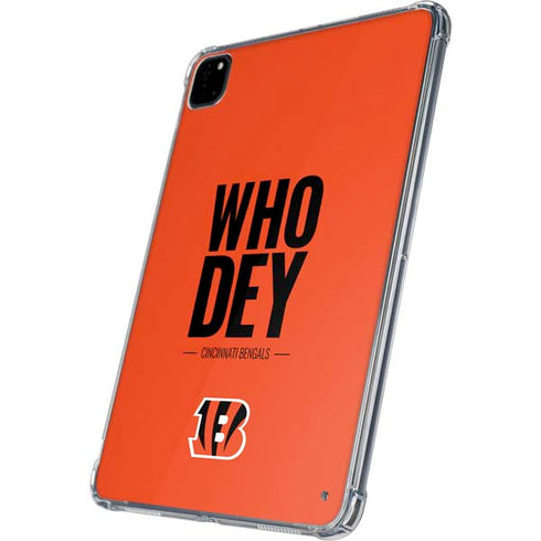NFL Cincinnati Bengals Team Motto iPad Pro 11in (2024) Clear Case