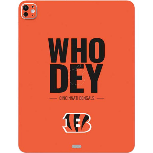 NFL Cincinnati Bengals Team Motto iPad Pro 13in M4 (2024) Skin