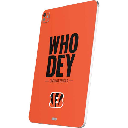 NFL Cincinnati Bengals Team Motto iPad Pro 13in M4 (2024) Skin