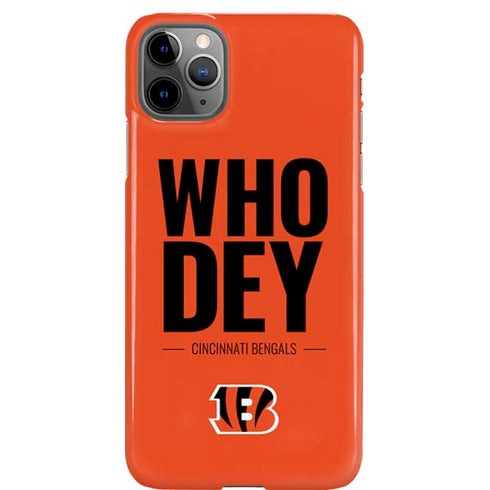 NFL Cincinnati Bengals Team Motto iPhone Cases