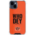 NFL Cincinnati Bengals Team Motto iPhone 15 Clear Case