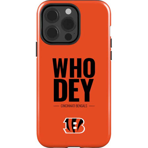 NFL Cincinnati Bengals Team Motto iPhone 15 Pro Impact Case