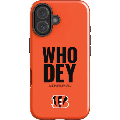 NFL Cincinnati Bengals Team Motto iPhone 16 Impact Case
