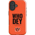 NFL Cincinnati Bengals Team Motto iPhone 16 Impact Case