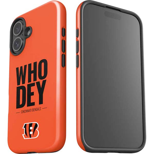 NFL Cincinnati Bengals Team Motto iPhone 16 Impact Case