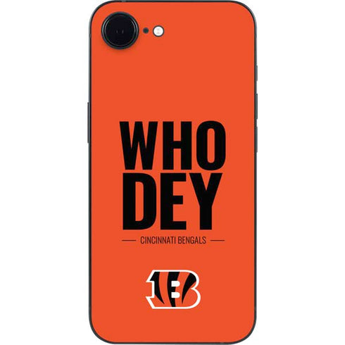 NFL Cincinnati Bengals Team Motto iPhone 16e Skin