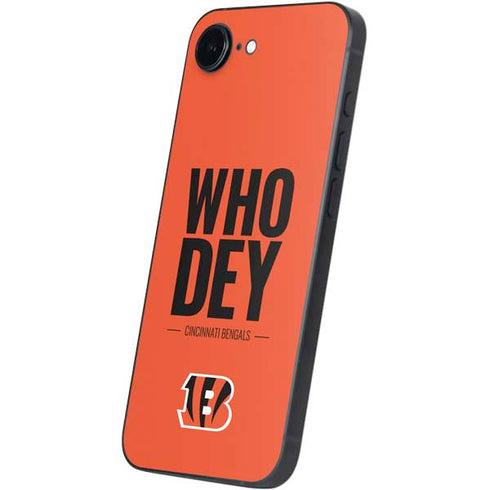 NFL Cincinnati Bengals Team Motto iPhone 16e Skin