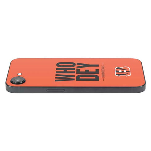 NFL Cincinnati Bengals Team Motto iPhone 16e Skin